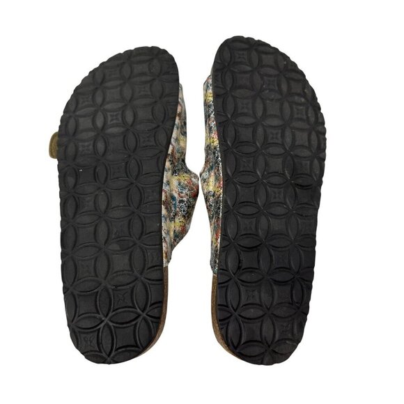 MUK LUKS Juliette Slide Sandals Adjustable Buckle Straps Womens Size 9 Summer - Picture 4 of 7